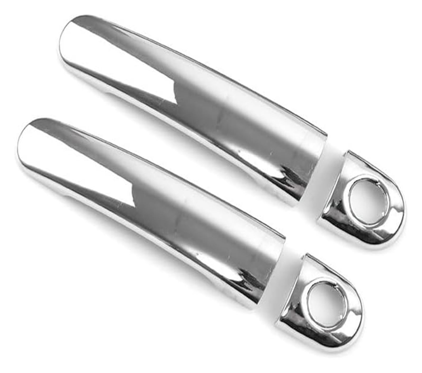 Qwqthgs Silver A Car Exterior Door Handle Cap For Vw For Golf 4 For B&Ora Mk4 For Rabbit A4 1J 1999-2004 Car Exterior Door Handle Covers(Silver A)