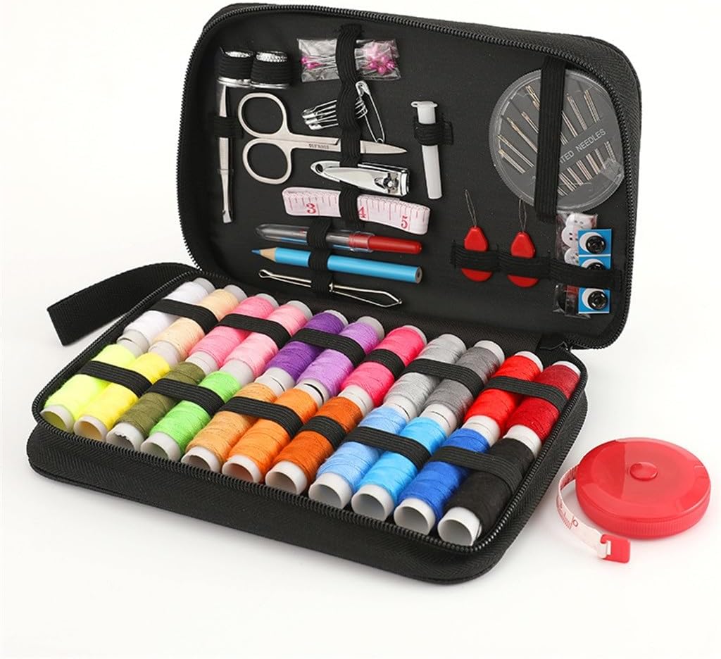 ASWRTYJO Portable Sewing Kit Household Sewing Box Set Hand Sewing Sewing Storage Box Sewing Needle Sewing Kit Set