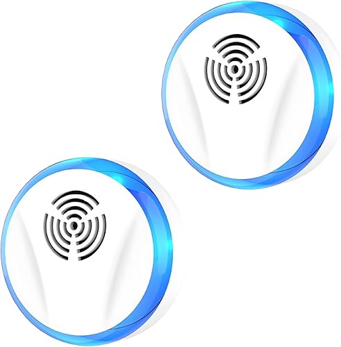 Repelente ultrasónico de control de plagas para interior para control de roedores, repelente de mosquitos, asesino de cucarachas, disuasorio de