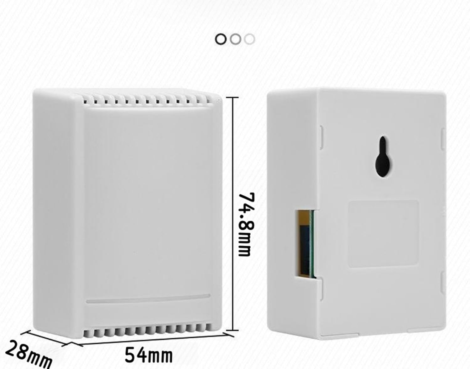 Wireless Remote Switch DC 12V 24V 2 Channel 10A Relays 433mhz Wireless Receiver with Wireless Remote Control Relays +2 Metal Remote for Electric Doors, Cars, Lights, Gate Door Receiver Kits (Black-1)