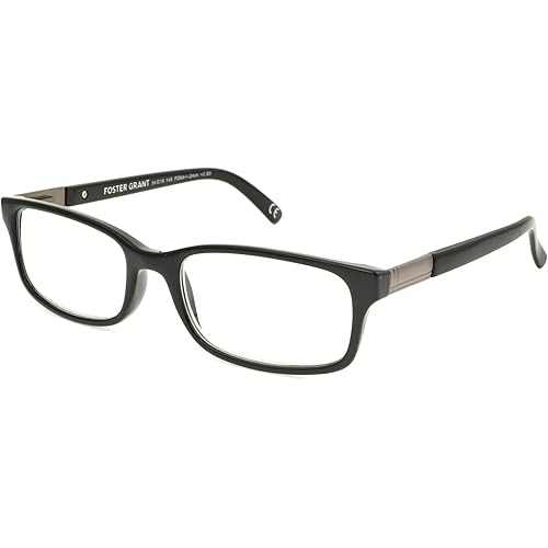 Foster Grant Men's Boston Polarized Square Readers