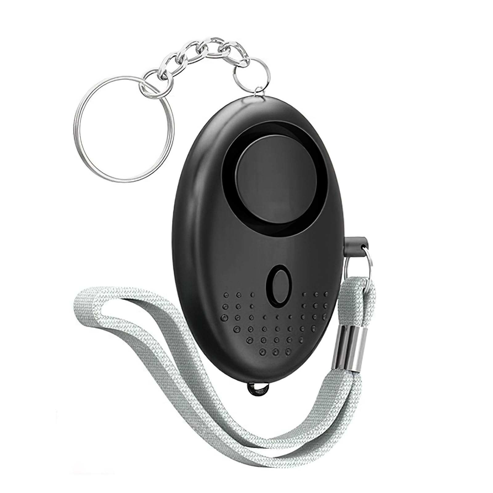 SOS Alarm Keychain, 130dB Personal Safety Alarm with LED Light, Durable Self Defence Keychain for Women, Girls, and Children – Loud Emergency Alert for Safety and Security