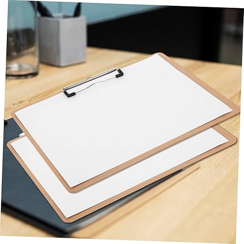 Miniatura 6 de Ciieeo 3 unids tablero de escritura carpetas de oficina, organizador de carpetas de archivos, organizador de pintura, portapapeles, boceto, tablero