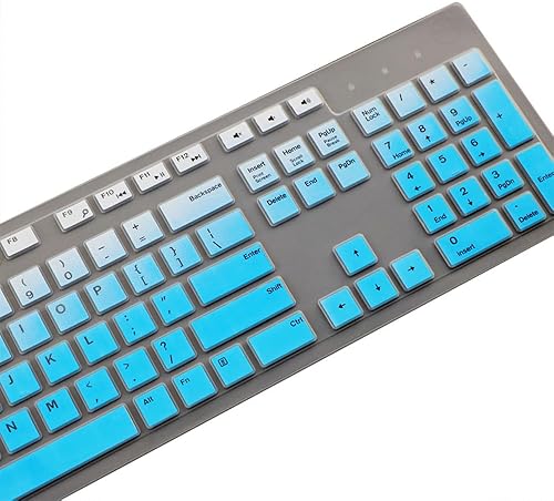 Vista 26 de Funda de teclado compatible con teclado con cable Dell KB216 KB216p, teclado inalámbrico Dell KM636, Dell Optiplex 5250 5460 7450 7050, Dell