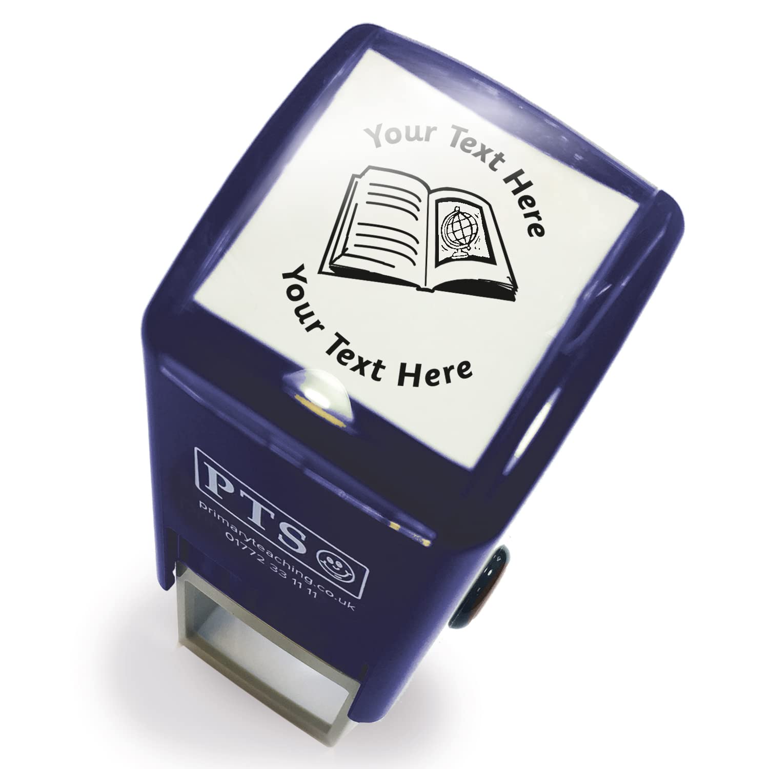 Personalised Reading Book Comprehension Literacy School Teachers Feedback Marking Stamper Stamp 25mm Primary Teaching Services (Black)