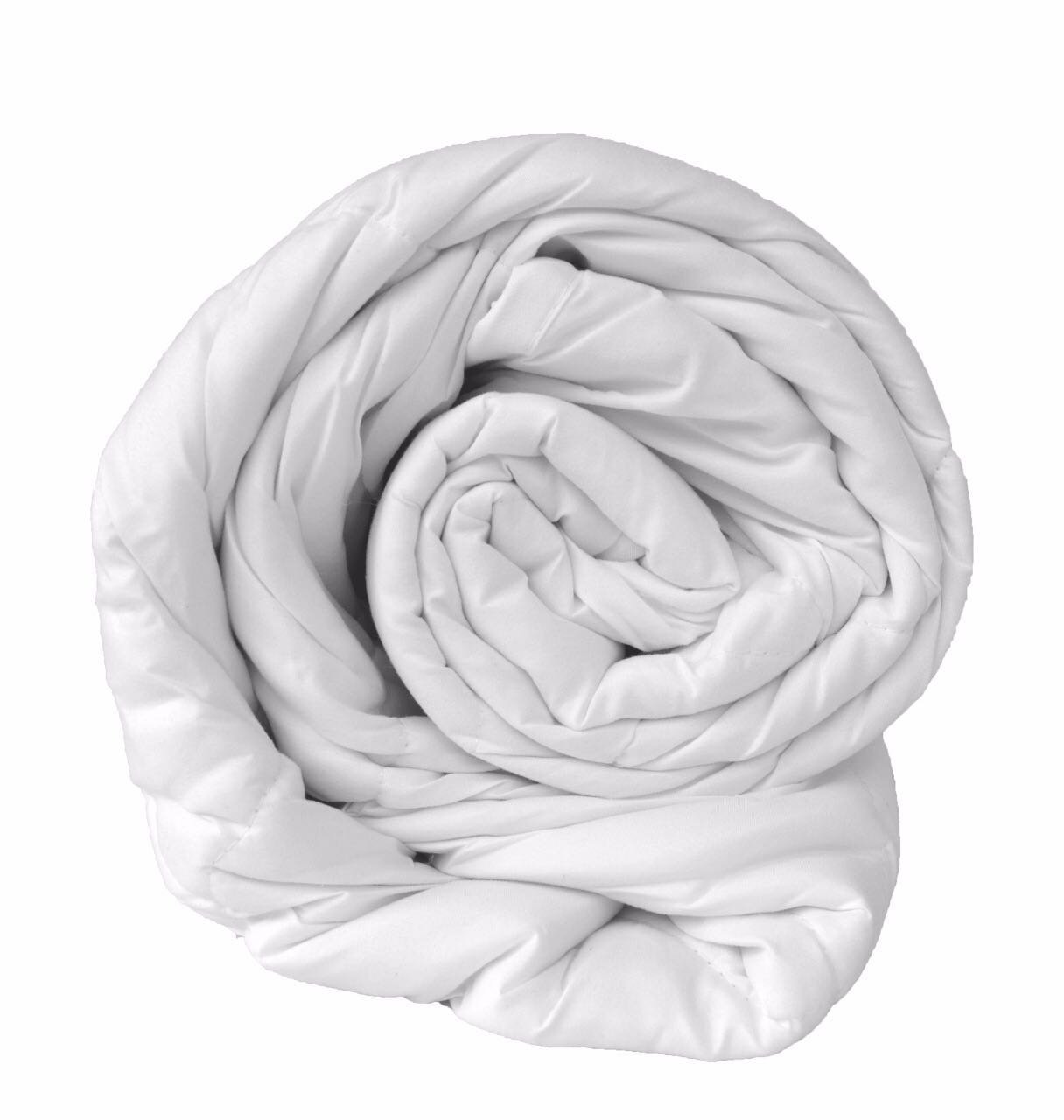 Tata Home Piumino Singolo Primaverile Estivo in Morbida Microfibra di Poliestere Piumone Letto Leggero Coperta Trapunta Sottile Bianco Misura 150x200 cm Mod. Summer