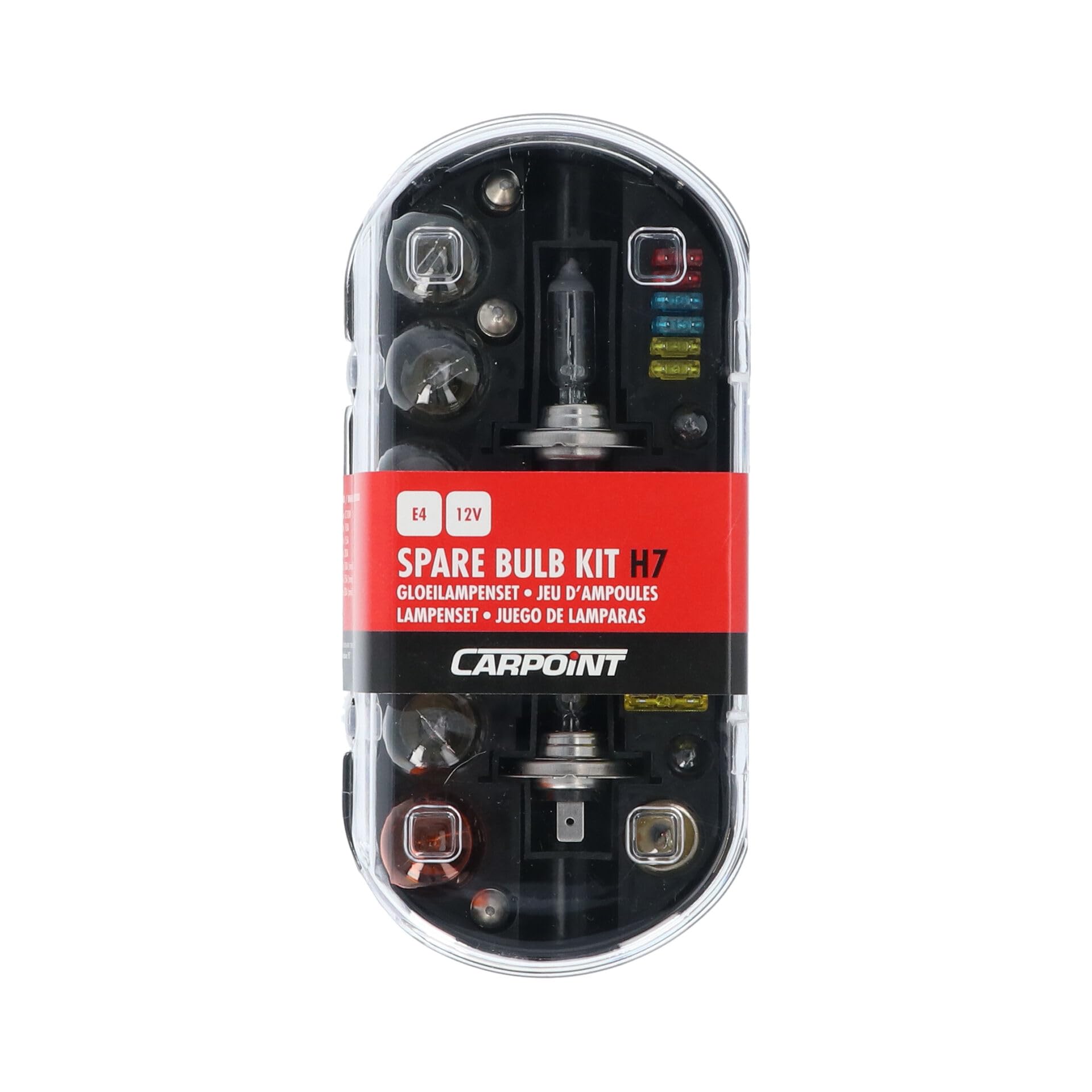 CARPOINT 0725078 Set Lampen-Set mit Sicherung mit Glühlampen