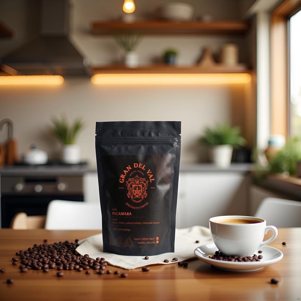Gran Del Val Pacamara Coffee Whole Beans 250g thumbnail 2