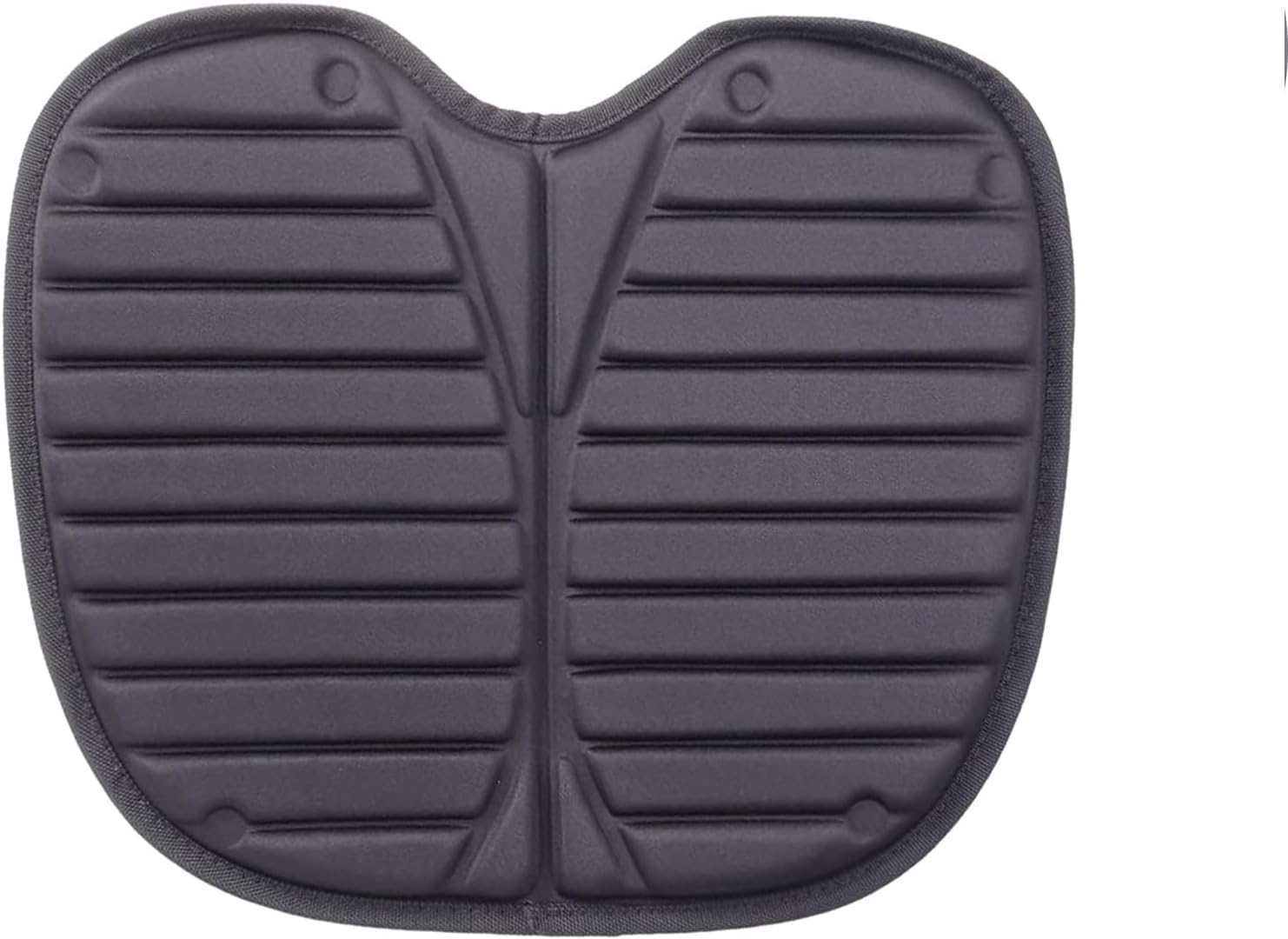 UXELY Kayak Seat Cushion, Canoeing Seat, Waterproof Kayak Seat Pad, Detachable Black Kayak Seat Pad Cushion