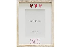 Rae Dunn 5 x 7 Inch Rustic Farmhouse Picture Frame for Wall...
