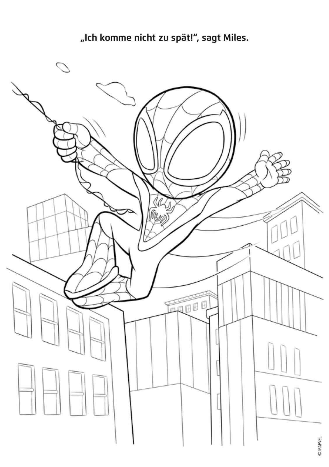 MARVEL Spidey und seine Super-Freunde: Mein cooler Malblock: Malblock