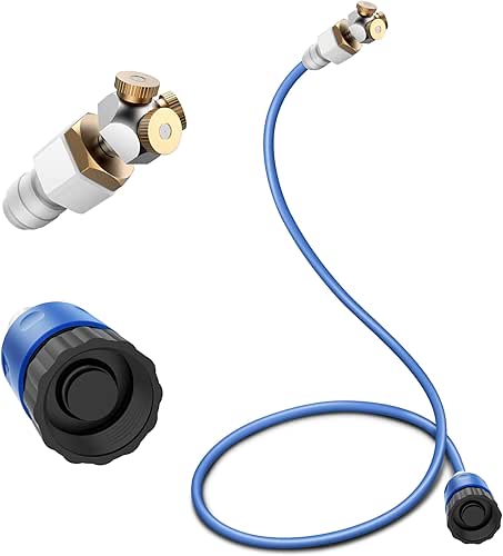 Upgraded Misters for Outside Patio, 3-Way Fine-Mist Leak-Proof Hose Mister