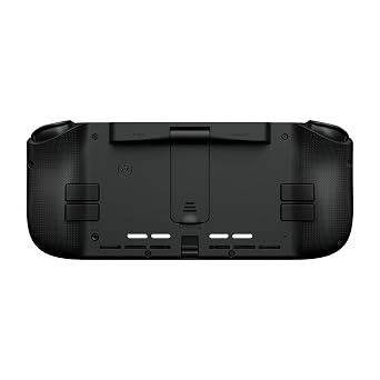 CRKD Nitro Deck+ Handheld Pro Controller for Nintendo Switch & OLED Model - TV Dockable - Programmable Sidekicks & Back Buttons - True Collection System (Clear Black Edition)