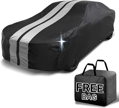 Miniatura 10 de iCarCover Compatible con Dodge 600 Convertible 1983-1986 Premium Full Car Cover impermeable resistente a todo tipo de clima, personalizada para