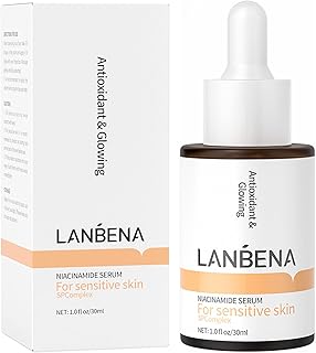 Niacinamide Serum, Face Serum With Niacinamide, LANBENA Serum for Face, Fragrance-Free, Treat Dark Spots, Improve Uneven Skin Tone & Texture, Reduces Fine Lines & Wrinkles (1 oz)