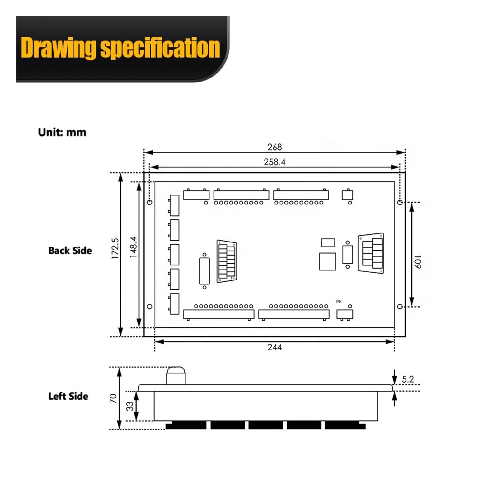 Esperto DDCS Con Controller CNC A 5 Assi Autonomo A 3/4 Tastiera M3K For Router,Movimento di Precisione(M330/DDCS-EXPERT(3 axis))
