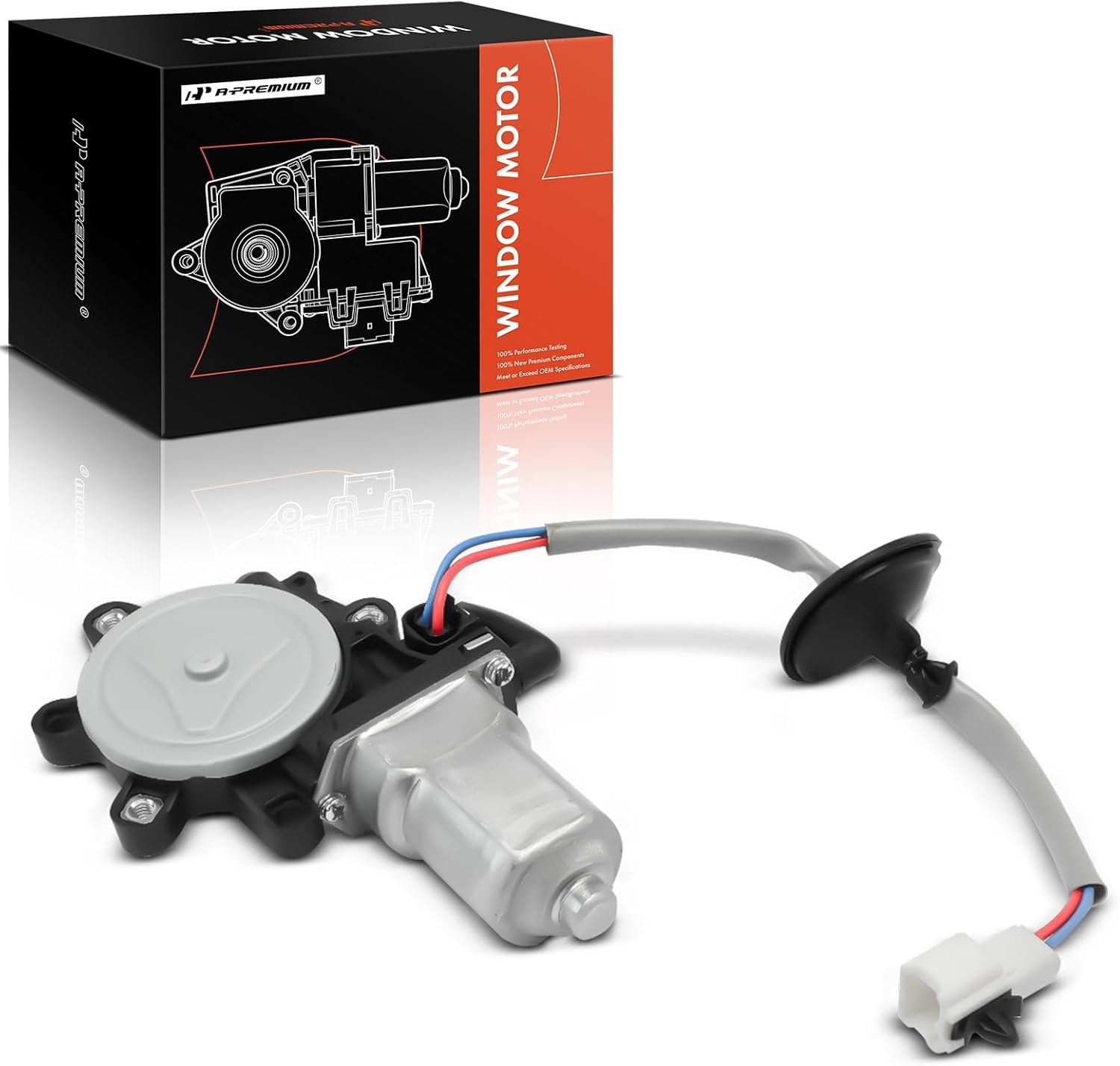 A-Premium Power Window Lift Motor Compatible with Nissan Altima 2002 2003 2004 2005 2006, Front Right Passenger Side