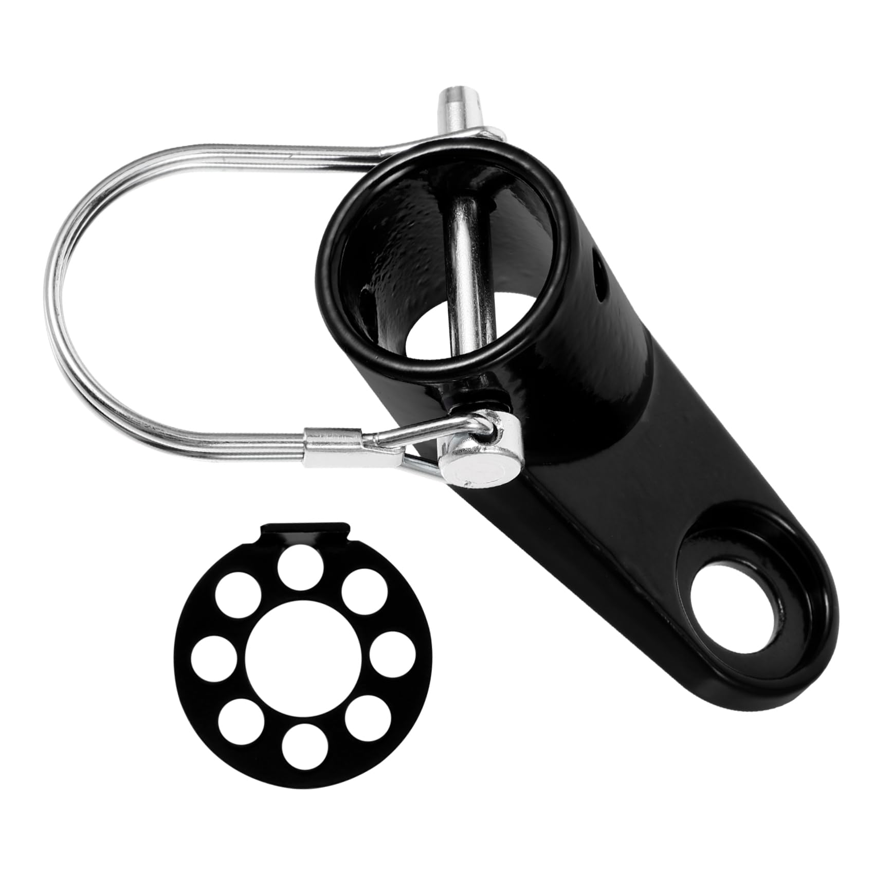 BESPORTBLE Anhängerkupplung Fahrradanhänger- Fahrradversorgung Adapter Zur Befestigung Von Fahrradanhängern Gelenk Für Fahrradanhänger Fahrradanhängergelenk Fahrradteil Stahl