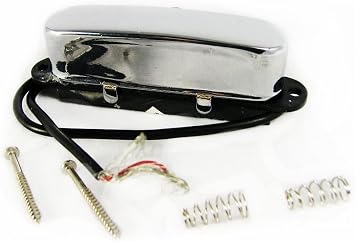 Cool Chrome-Covered Single-Coil Electric Guitar Magnetic Pickup
