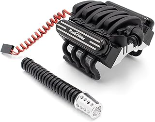 Powerhobby V8 Engine Motor Heatsinks & Cooling Fan for TRX-4 / SCX10