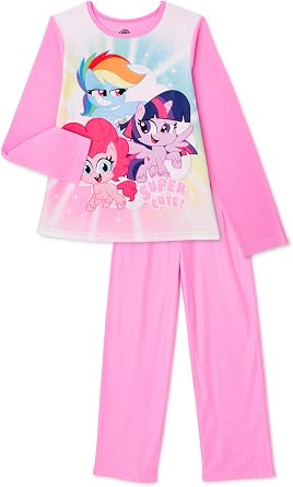 Girls My Little Pony Super Cute! 2 Piece Flannel Pajama Set