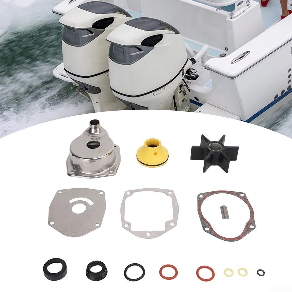 Kit di riparazione per pompa dell'acqua Alpha 1 Gen 2 per azionamenti fuoribordo include tutti i componenti necessari per la manutenzione e la manutenzione completa della pompa superiore
