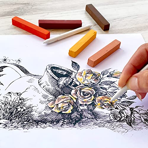 Artskills Charcoal Pencil Sketch Kit, Art Sets For Adults 39 Piece Graphite Pencil Set And Charcoal Art Supplies Shading Pencils For Sketching, Charcoal For Drawing, Professional Drawing Pencils #TOP6