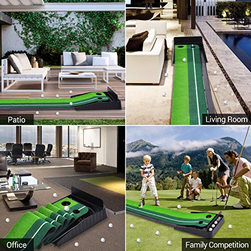 Juego-de-Bolas-plasticas-de-Entrenamiento-de-Golf-de-50-Bolas-de-Golf-Wiffle-Huecas-de-5-Pulgadas-de-Flujo-de-Aire-para-Campo-de-practicas-practica-de-Swing-Uso-en-el-hogar-Blanco