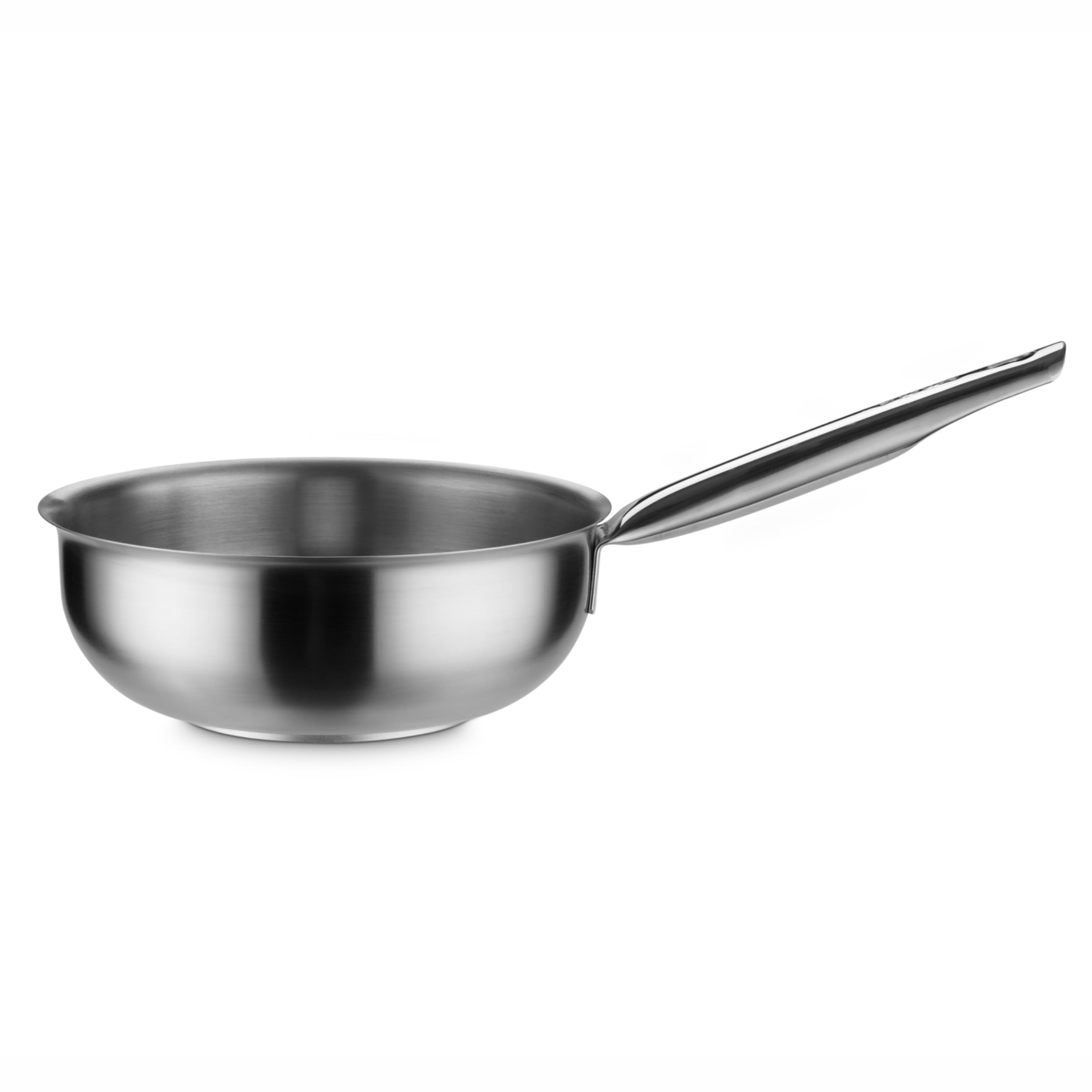 Casserole Bombée en Inox Ø 20 à 24 cm - Pujadas - - Inox1,8Oui x75mm