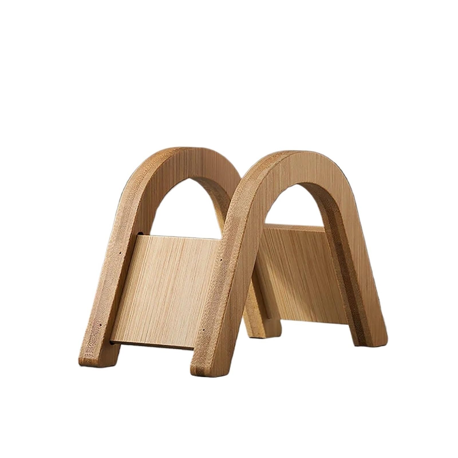 6 stücke Hand Drip Kaffee Filter Papier Halter Holz Lagerung Rack Spender Zubehör Stehen Für Haushalt Wohnen
