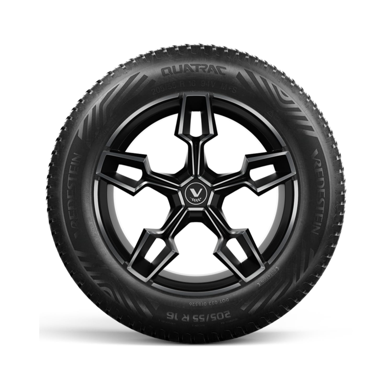 VREDESTEIN QUATRAC - 195/65R15 91V - C/B/70dB - Ganzjahresreifen, 195/65R15 91V - M+S/3PMSF