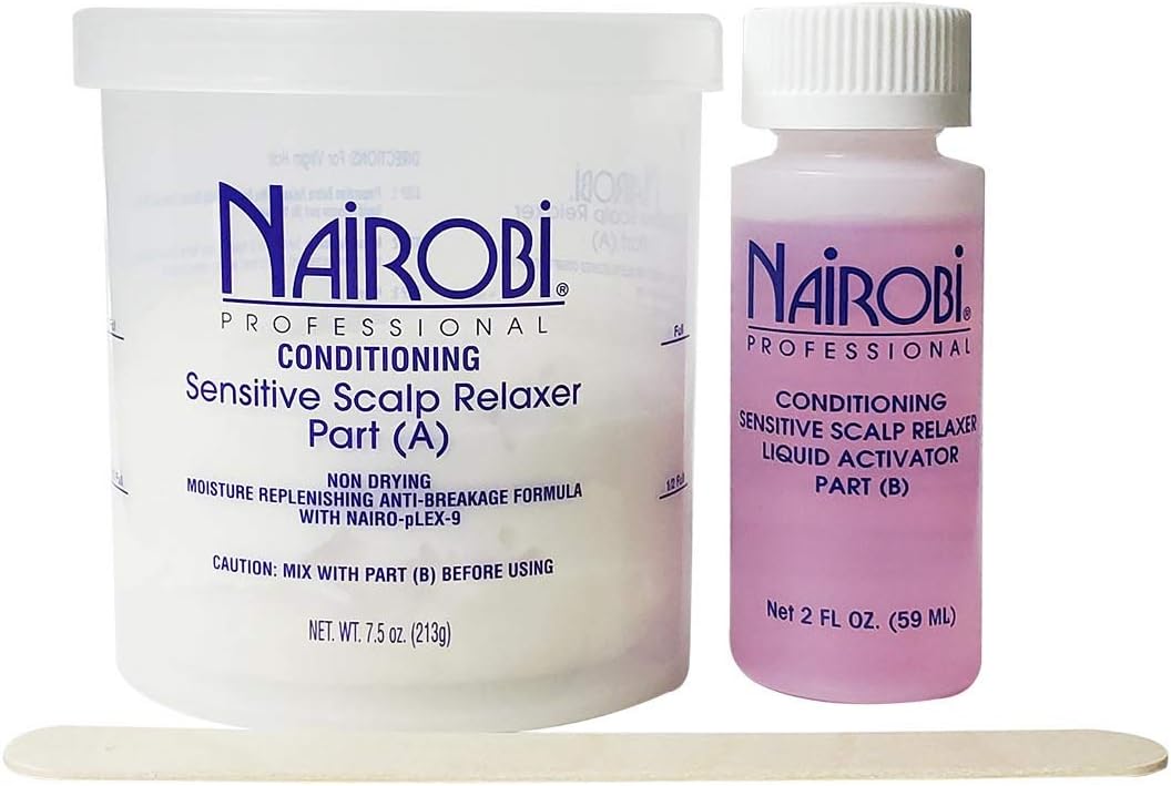 Nairobi Conditioning Sensitive Scalp Relaxer SINGLE Application.