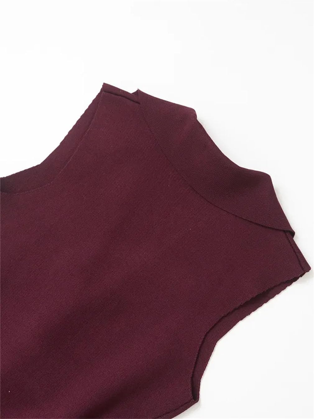 [keusyoi] レディース ニットベスト セーター ノースリーブ ウエストコート ゴールドボタン付き ラペルネック シック カジ