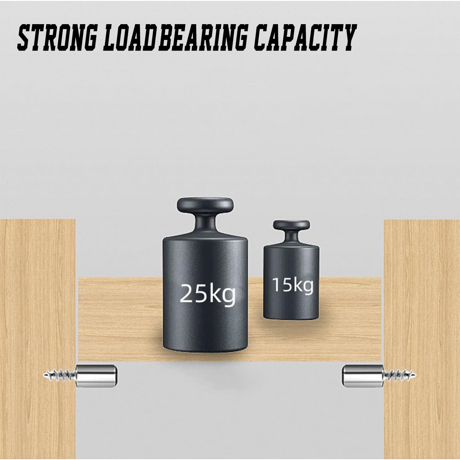 Alto Qualità Mensola Pioli Supporto Cucchiaio Borchie Accessori Staffe - Foto 7