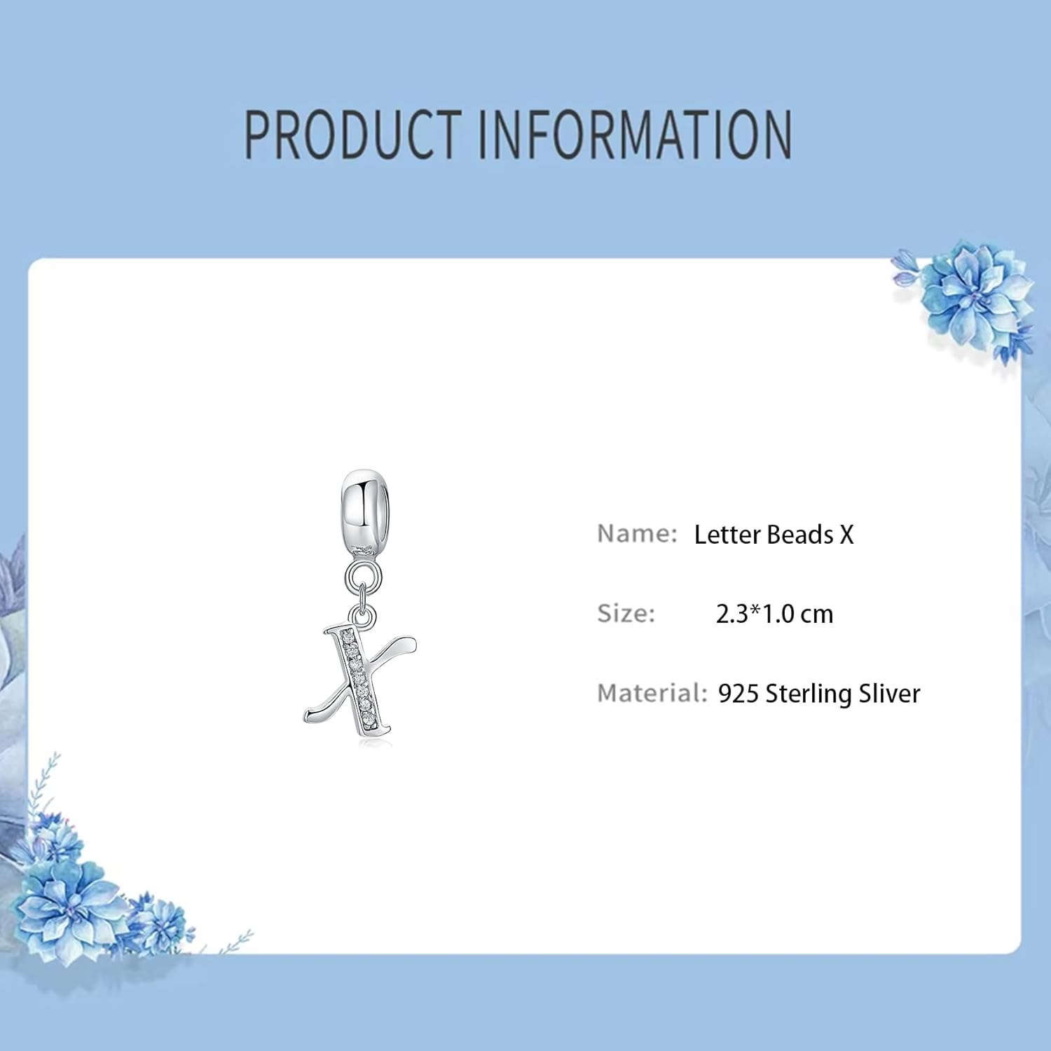 Nbsameng S925 スターリングシルバー チャーム パンドラブレスレットとネックレスに対応 DIY ホリデーギフト レディー