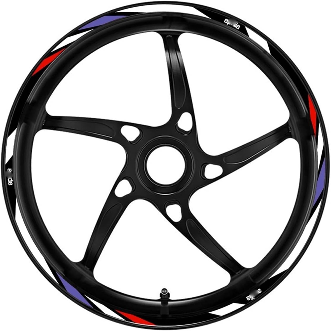 Reflektierende Felgenaufkleber Für Yamaha FJR1300 - Coole Motorrad Radaufkleber In Blau