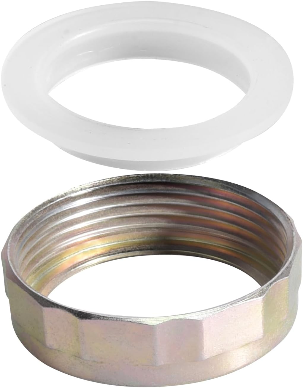 KONE Strainer Joint Nut and Fixing Accessory, Stainless Steel