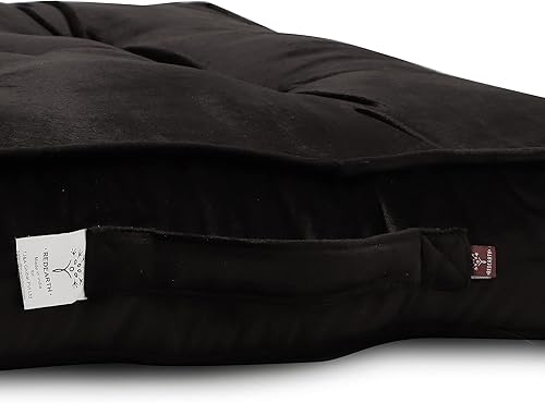 Vista 96 de REDEARTH Juego de 2 almohadas de terciopelo de terciopelo de algodón y rayón de alta calidad, lavables, extrasuaves, con asa, para comedor, patio