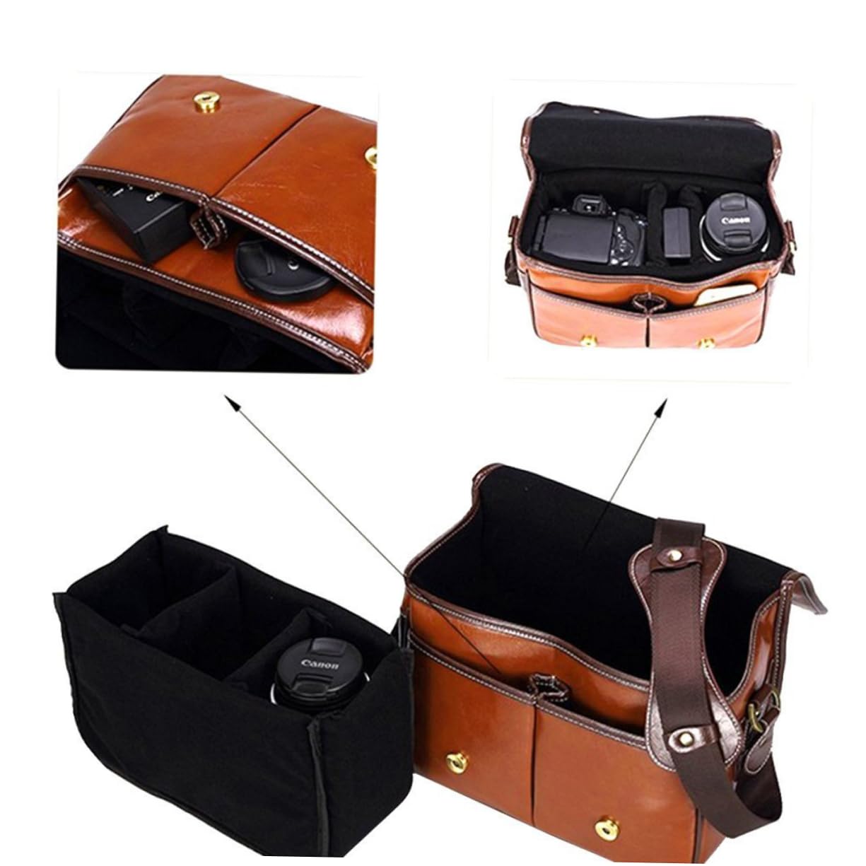 Gatuida Dslr Borsa Fotografica Reflex Dslr Borsa Sacchetto Impermeabile Sacchetto Della Macchina Fotografica Sacchetto Della Macchina Fotografica Vedio Sacchetto Della Macchina