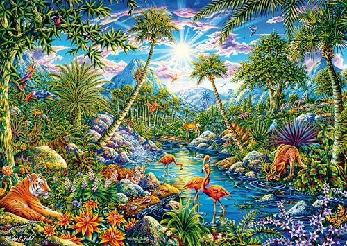 Schmidt 58611 Île paradisiaque, Michael Fishel, Puzzle 1000 pièce