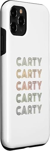 Vista 24 de iPhone 14 Plus Love Heart Carty Tee Grunge Vintage Style Black Carty Case