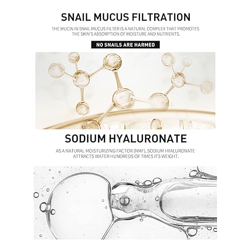 Miniatura 7 de Advanced Snail Mucin 96% Esencia reparadora de potencia, mucina de caracol al 96% - Suero antienvejecimiento, con filtrado de secreción de caracol