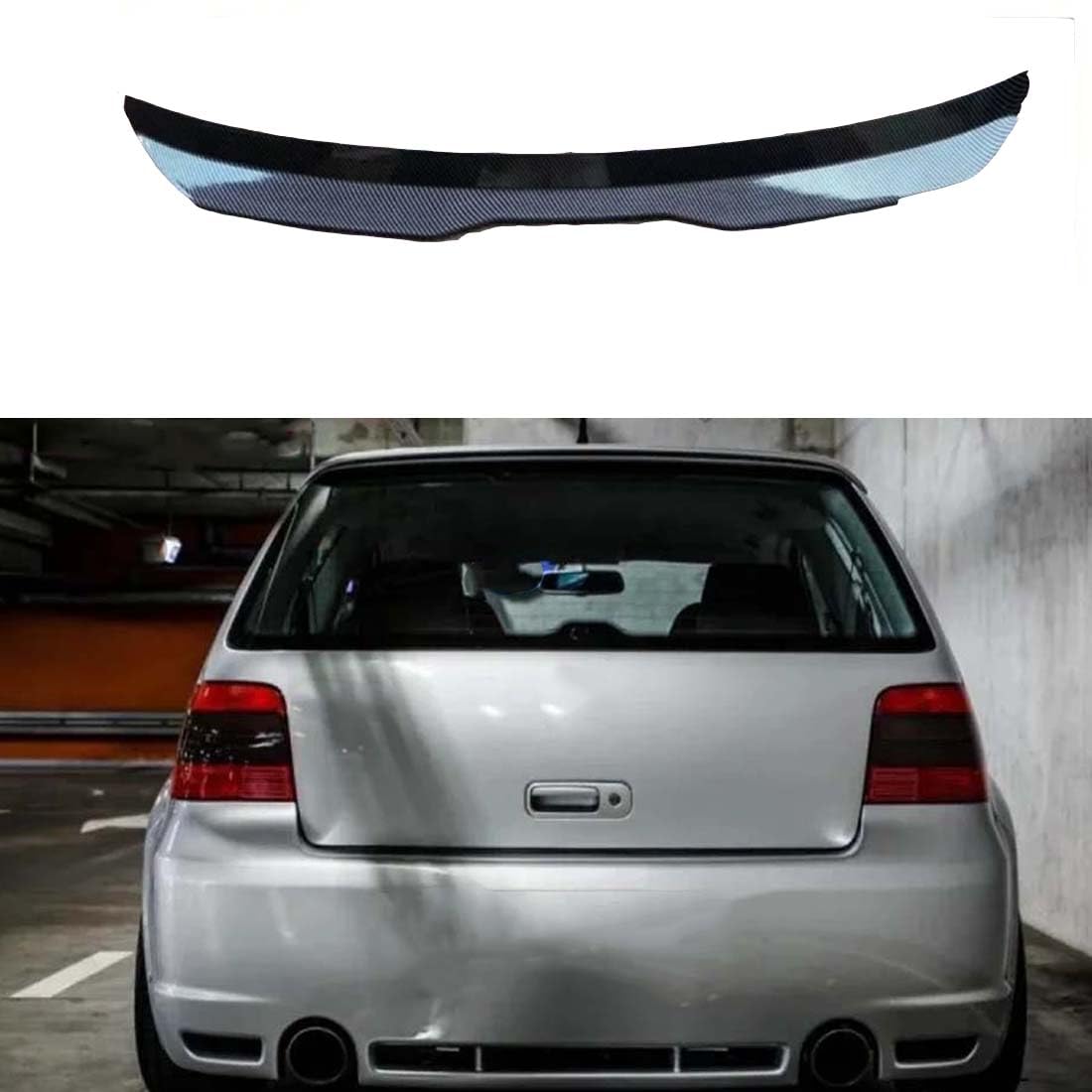 Aileron de toit arrière haut de gamme pour VW Golf 4 MK4 R32