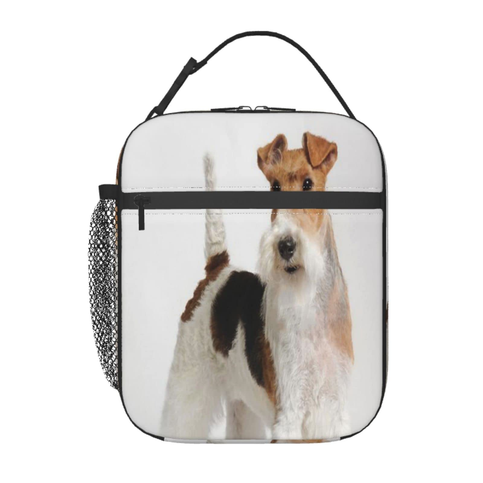 Bolsa De Almuerzo De Perro Pastor Inglés Antiguo, Fiambrera Aislada Duradera, Bolsa De Asas Reutilizable Para Adultos, Bolsa De Refrigeración Reutilizable