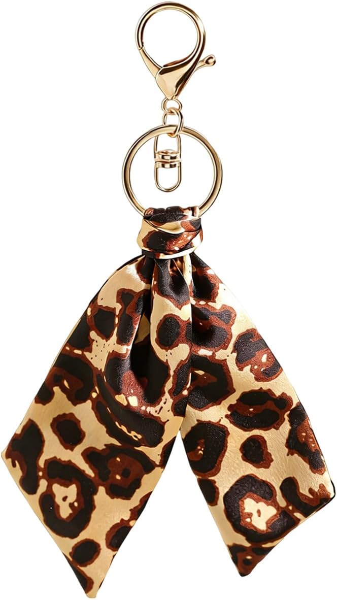 Cute Bow Keychain Elegant Bow Bag Charm Heart Keychain for Women Keys Bag Purse Decor Friend Sister Family Gifts