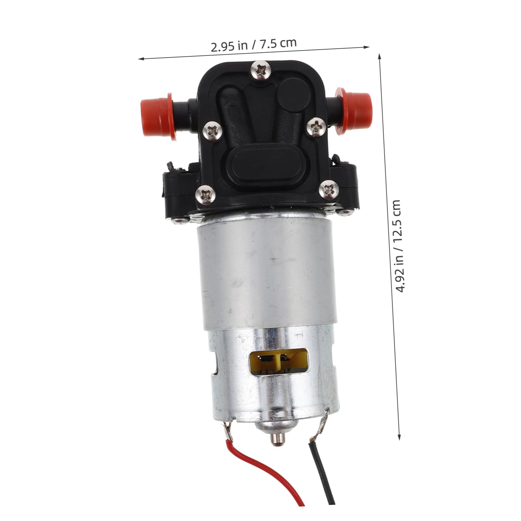 OUNONA 12V High Pressure Electric Sprayer Pump Intelligent Self Priming Diaphragm Pump for Efficient Cleaning for Car Wash and Home Use