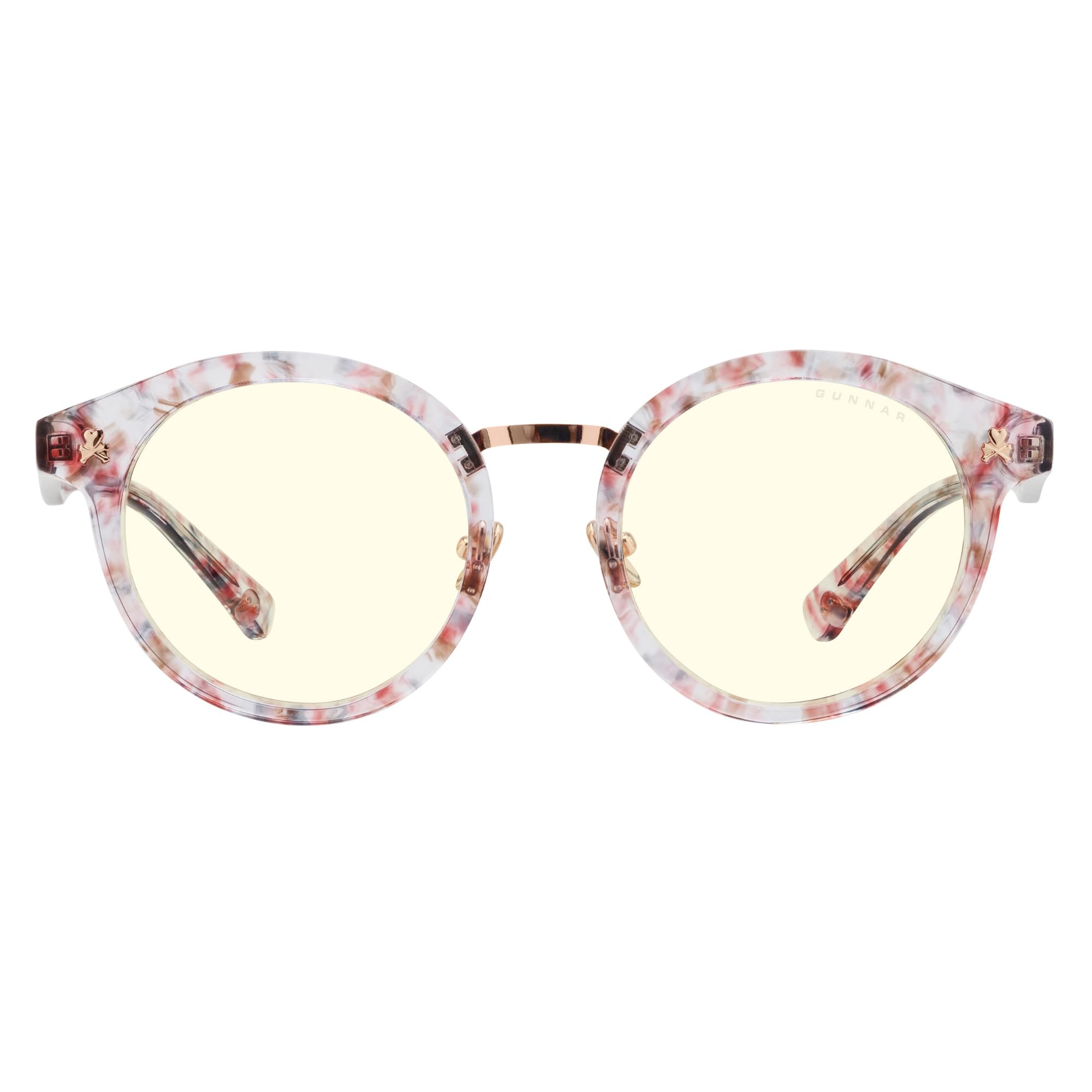 Gunnar x Tokidoki Blaulicht-Brille - Flower Power - Pink - Clear