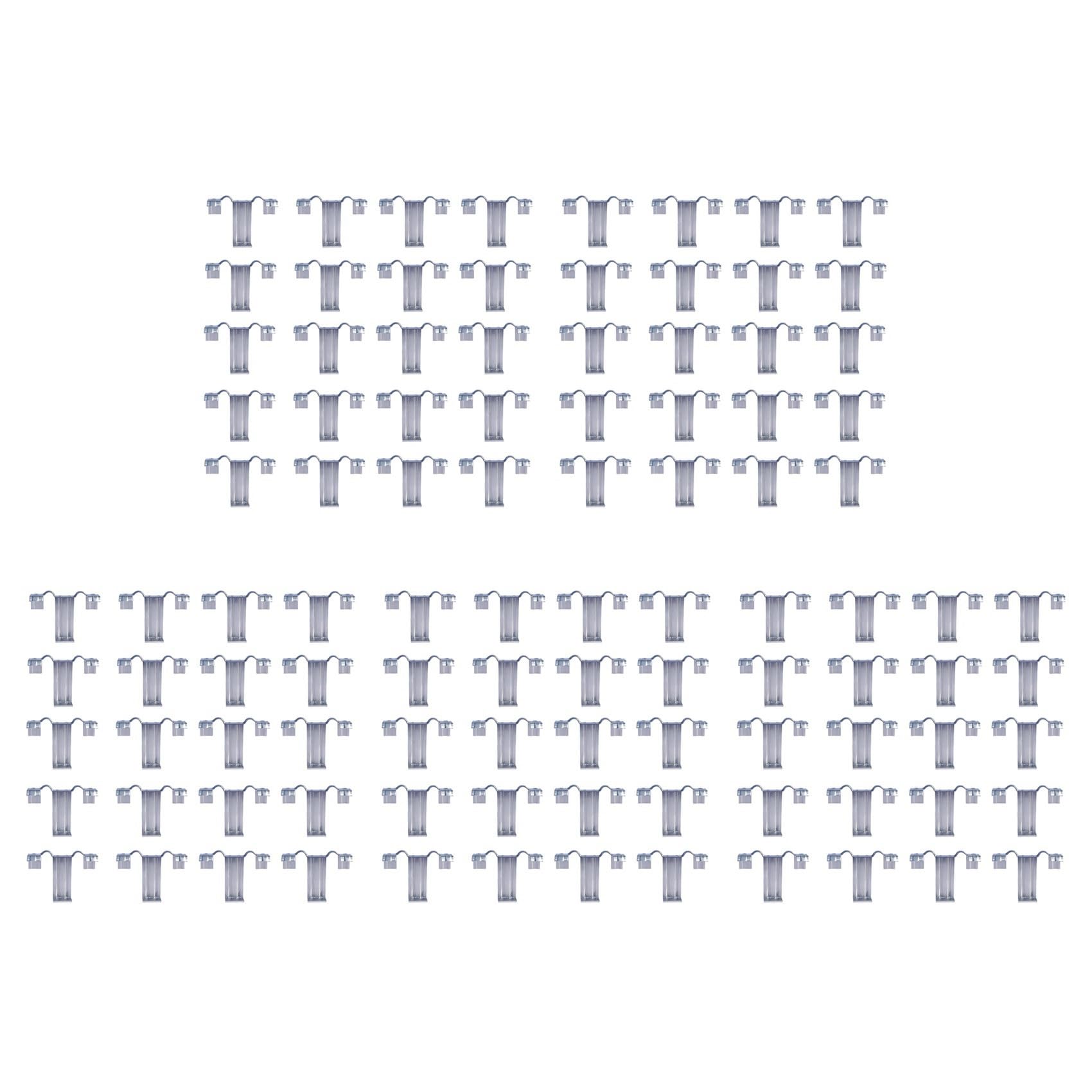 Ctrlzs 100Pcs Photovoltaic Panel Drainage Buckle Plate Solar Panel Water Drain Clip For Solar Panel Draining 35Mm