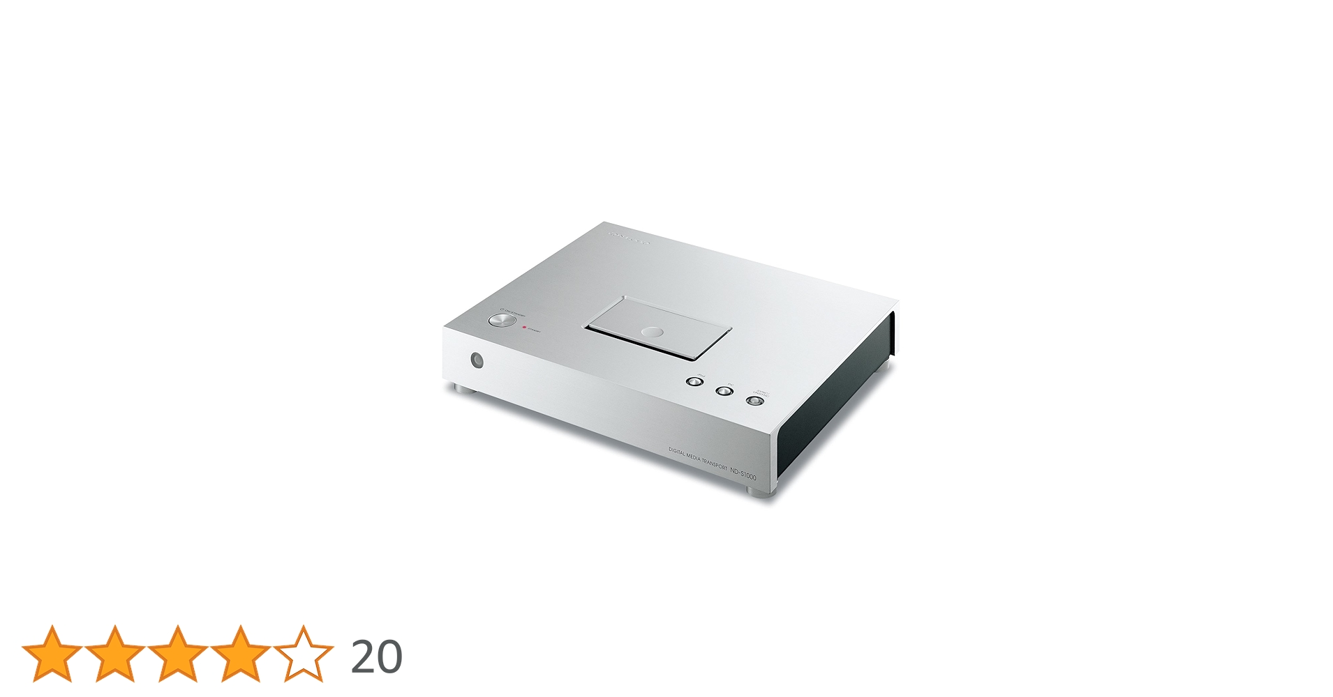 【美品、完品】ONKYO ND-S1000S Onkyo Digital Media Transport ND-S1000(S) (Silver) Japan Import