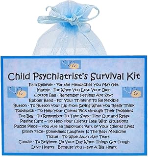 Child Psychiatrist’s Survival Kit - Fun Novelty Gift & Greetings Card Alternative / Birthday Present / Thank You / Psychiatrist Gift / Unique Present